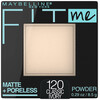 Maybelline Fit Me Matte + Poreless Powder 120 Classic Ivory